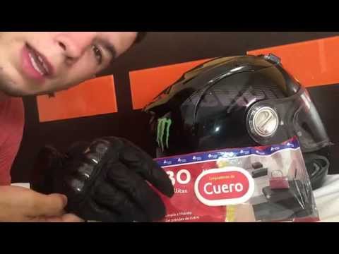 Como Limpiar e Hidratar Guantes de Cuero de Moto de forma Rápida Sencilla y Eficaz