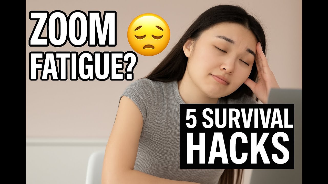 Introverts vs Zoom Fatigue 😩 | 5 Survival Hacks