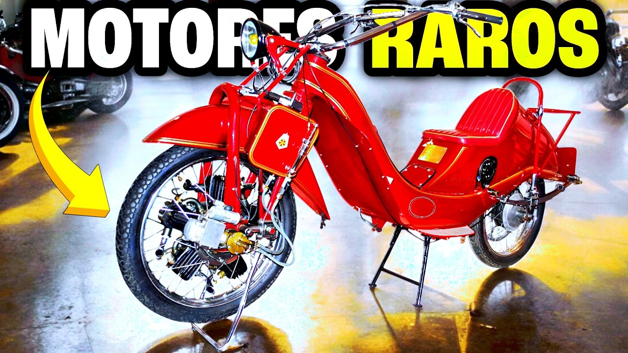 10 MOTOS con los MOTORES Más RAROS del MUNDO 🤯