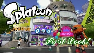 Splatoon: First Look At Game And Controls! (Tutorial Mode)