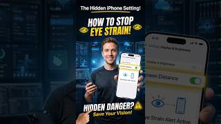 The Hidden iPhone Feature Hurting Your Eyes! #iphone17#shorts