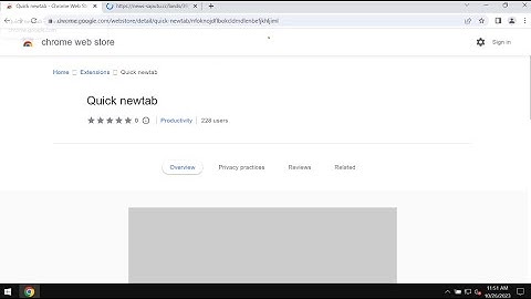 Quick newtab browser-hijacking extension removal.