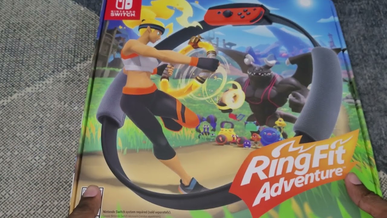 Unboxing Ring Fit Adventure