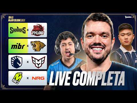 DIA 3 - IEM COLOGNE MAJOR 2026 STAGE 1 - !socio - Siga @Gaules nas redes sociais!