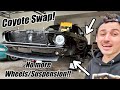 Coyote Swapping my 1968 Ford Mustang Fastback! COMPLETE DISASSEMBLY! Part 2