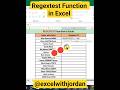 Regextest #excel #exceltips #exceltricks #shortvideo #shorts #short #excelshorts #shortsfeed #word