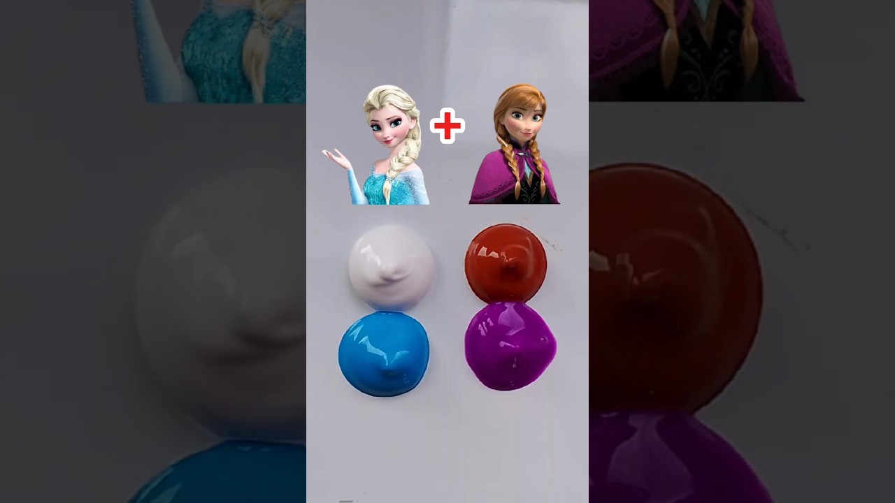 Quess the final color 😍 | ❄️Elza + Anna  