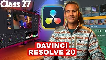 Class 27: Color Grading With Curves | DaVinci Resolve 20