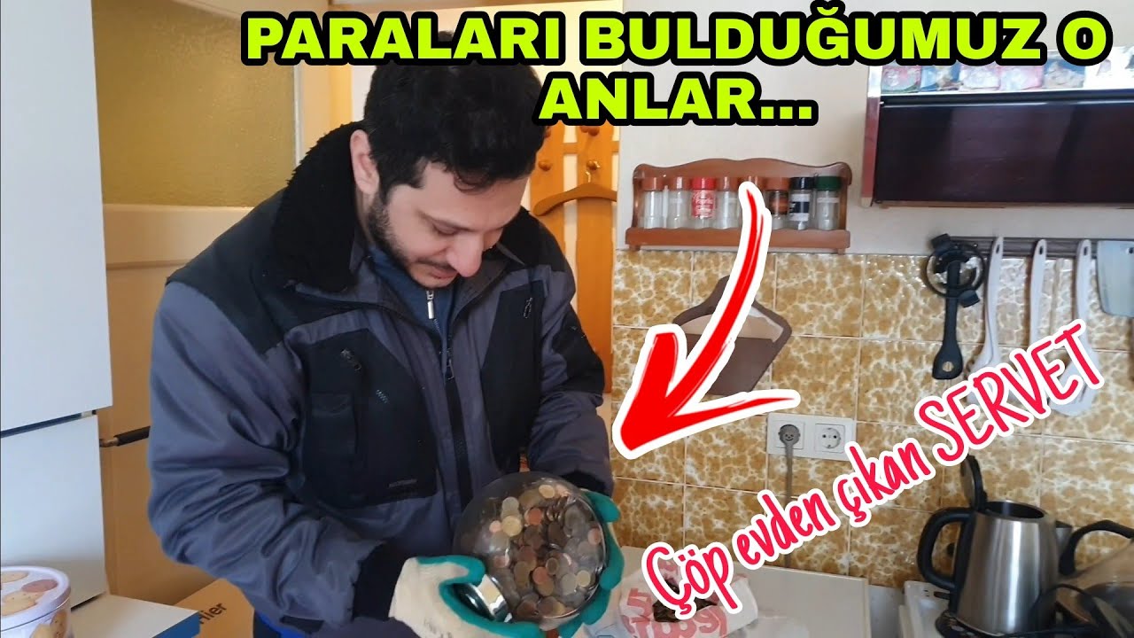 ÇÖP EVDEN ÇIKAN TORBA DOLUSU PARA.. ÇÖPE ATILAN SERVET. ALMANYADA YAŞAM
