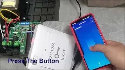 How to Connect Swing Door Opener to WiFi with Tuya app