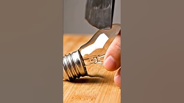 Cutting Glass BULB ASMR #ai​ #aiart​ #asmrsounds​ #asmr​ #aiasmr​ #satisfyingvideo​ #viral​ #shorts