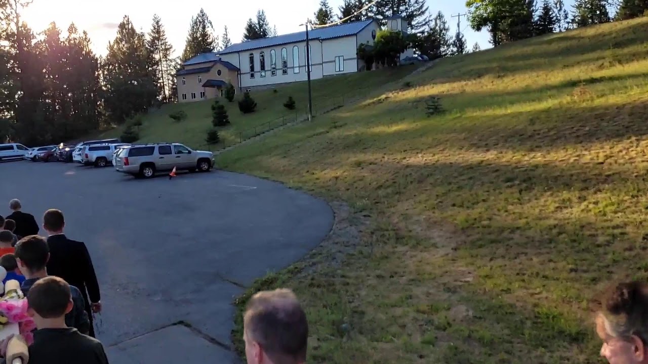 Outdoor Rosary Procession