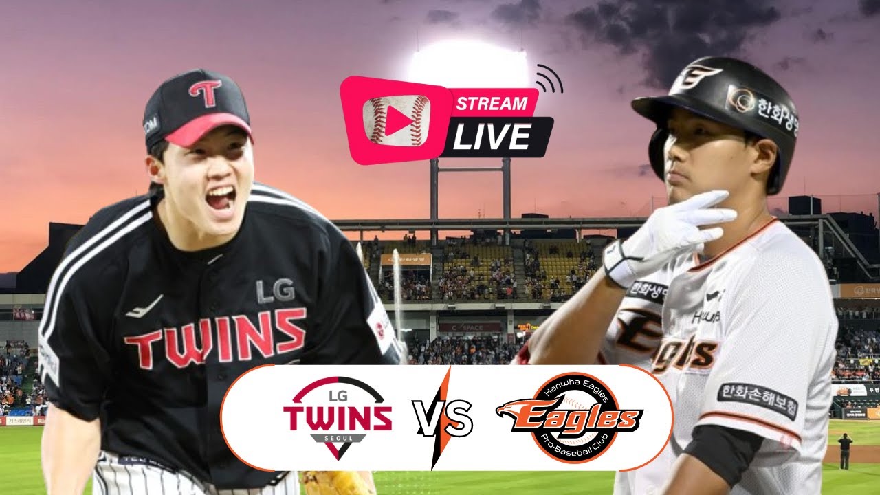 LIVE KBO Hanwha Eagles vs LG Twins (Vertical) - YouTube