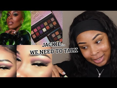 LETS REALLY TALK!! JACKIE AINA X ABH PALETTE REVIEW! | GRWM