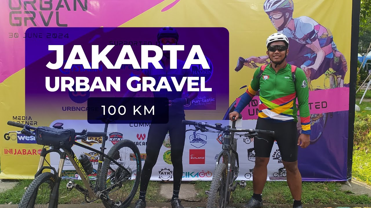 Gowes Super Blusukan - Jakarta Urban Gravel 100 KM