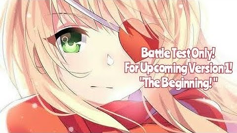 Upcoming V1 "The Beginning of Ruby" Soon! This is ONLY BATTLE TEST!