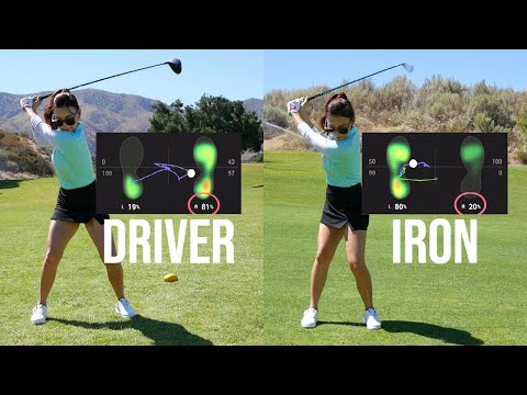 DRIVER vs IRON Footwork Comparison | Mystery Aid Game Pt. 3 | Playing Lesson
