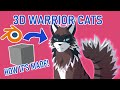 Hawkfrost 3d speed modeling  warrior cats