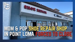 Community rallies behind shoe repair shop, forced to shut down after 20 years