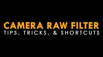 Camera RAW filter tutorial | Photoshop tutorials