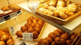 新宿地下街の人気老舗パン屋『墨繪売店』でパン8種類買った！常連客に墨繪さんのパンはやっぱり美味しいと言われるだけある味だった！東京・新宿