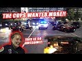 THE COPS ASKED US TO DO THIS!! LAMBORGHINI FLAME OFFS, DONUTS, AND SUPERCAR BRIDGE SHUTDOWN!!