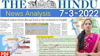 7 March 2022 | The Hindu Newspaper Analysis in English | #upsc #IAS screenshot 2