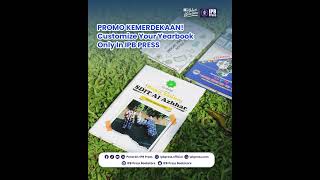 Cetak Buku Tahunan TERMURAH IPB, Promo Merdeka Mulai Rp35.000!