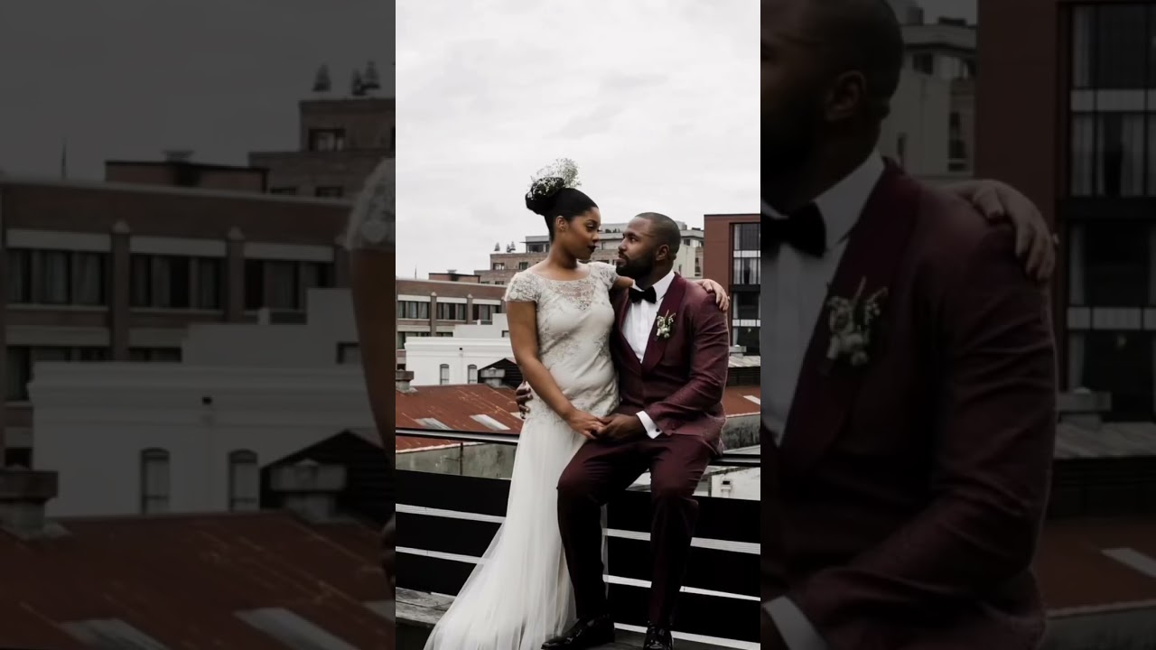 Natural hair bride 😍