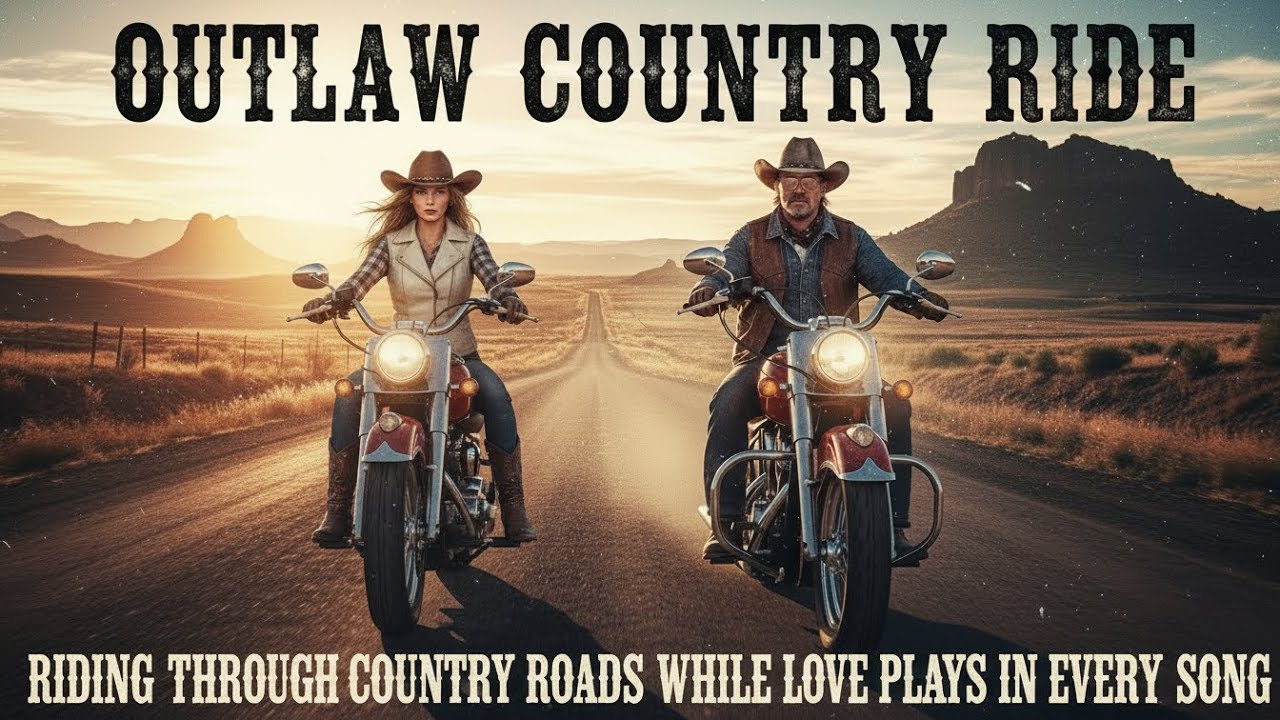 Best Music Outlaw Country Ride 🔥 Riding Through Country Roads While Love Plays in Every Song