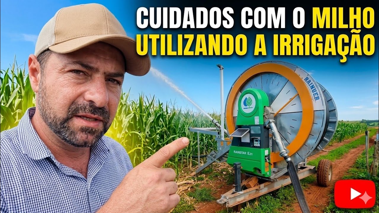 CUIDADOS COM O MILHO || ESTÁ INDO BEM 