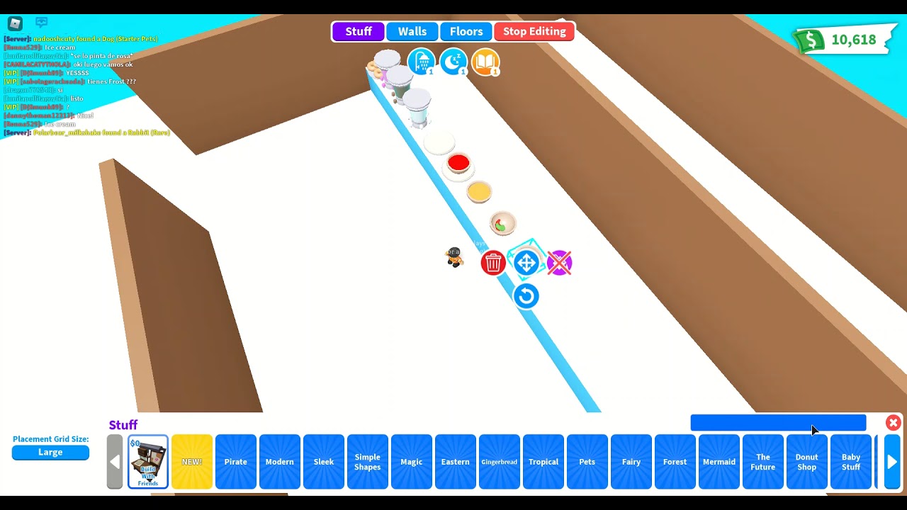 How to build a movie theater in Adopt Me!!! YouTube