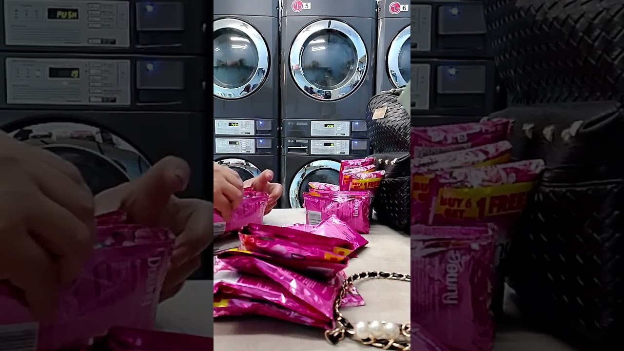 Обычный день в прачечной.