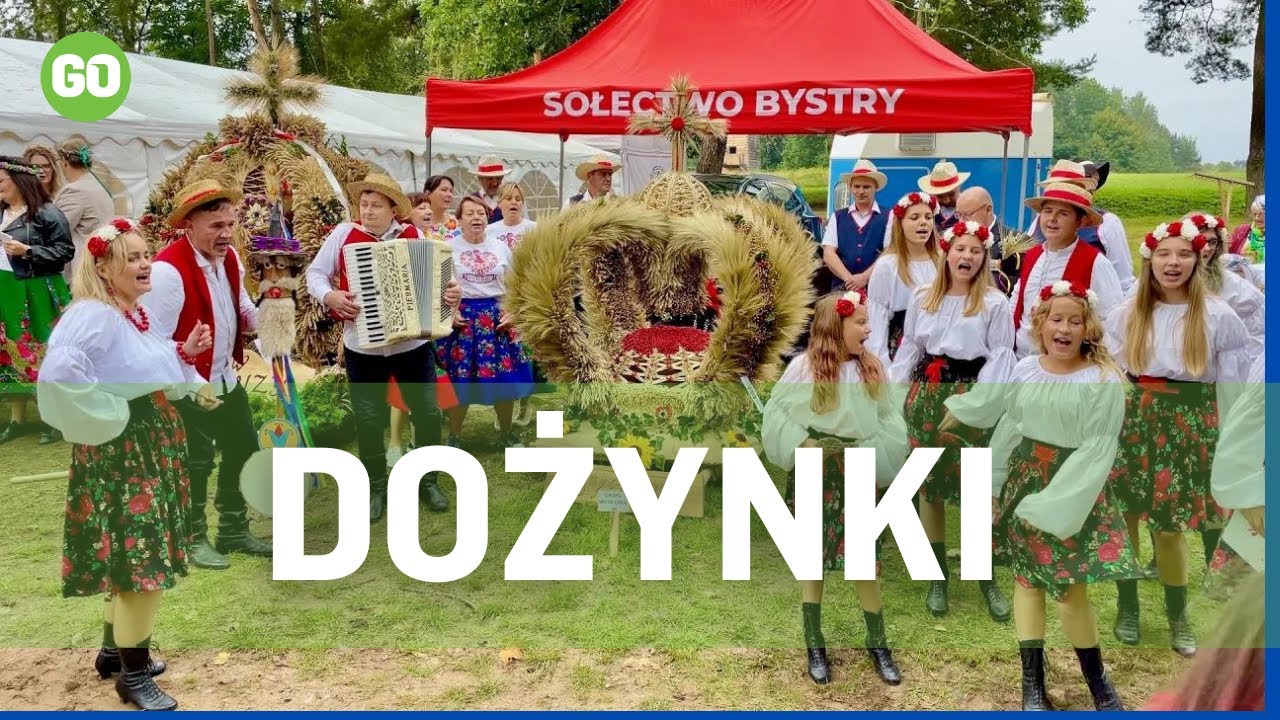Najpiękniejsze wieńce dożynkowe - Warmińsko-Mazurskie Dożynki Wojewódzkie w olsztyneckim skansenie