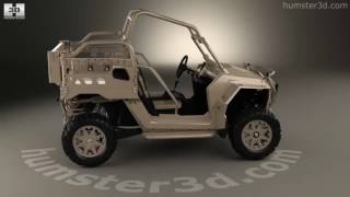 Polaris Mrzr 2 Military Tan 2016 3D Model By 3Dmodels