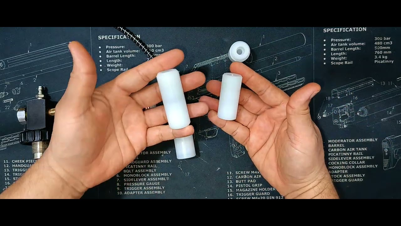 قطعة مهمه تساعدك في حماية بندقية الصيد الهوائية PCP من بعض الاعطال  