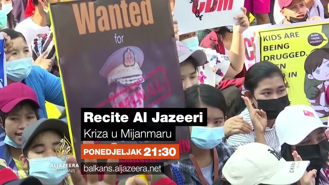 أخبر الجزيرة – الأزمة في ميانمار – الاثنين 9:30 مساءً