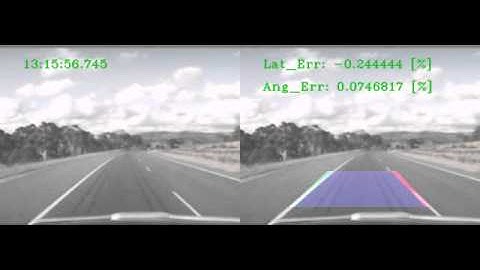 Lane Detection - DataSet 4