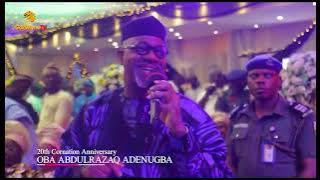 THE GLITZ AND GLAMOUR AT OBA EBUMAWE 20TH ANNIVERSARY AS K1 DELIGHTS WITH FUJI VIBES