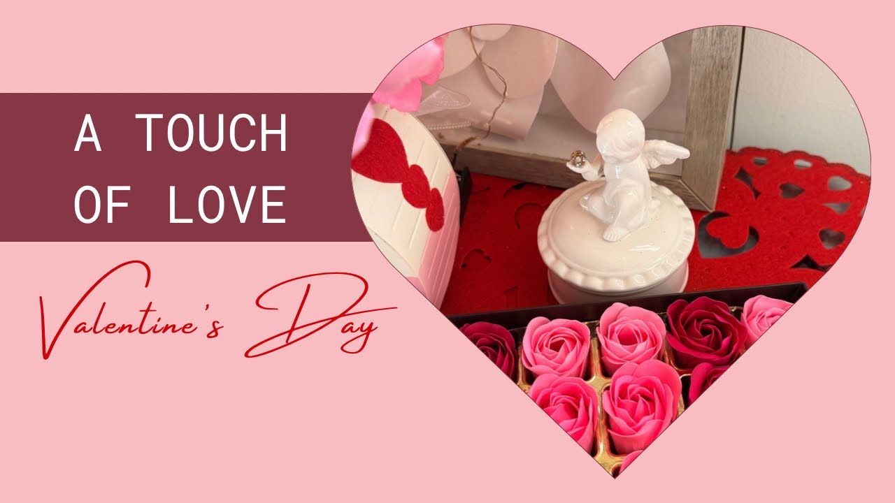 Creating A Beautiful Vignette||Valentine’s Day Decorating Ideas