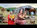 Omelette With Lamb Fat Fresh Herbs Traditional Iranian Village Cooking In Nature‌ OurRuralHouse Omelette With Lamb Fat Fresh Herbs Traditional Iranian Village Cooking In Nature‌ OurRuralHouse