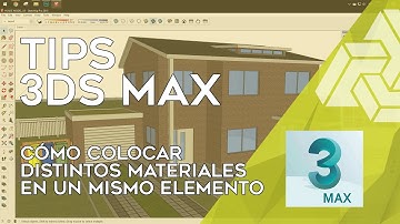Cómo colocar texturas en diferentes caras de un elemento en 3DS Max