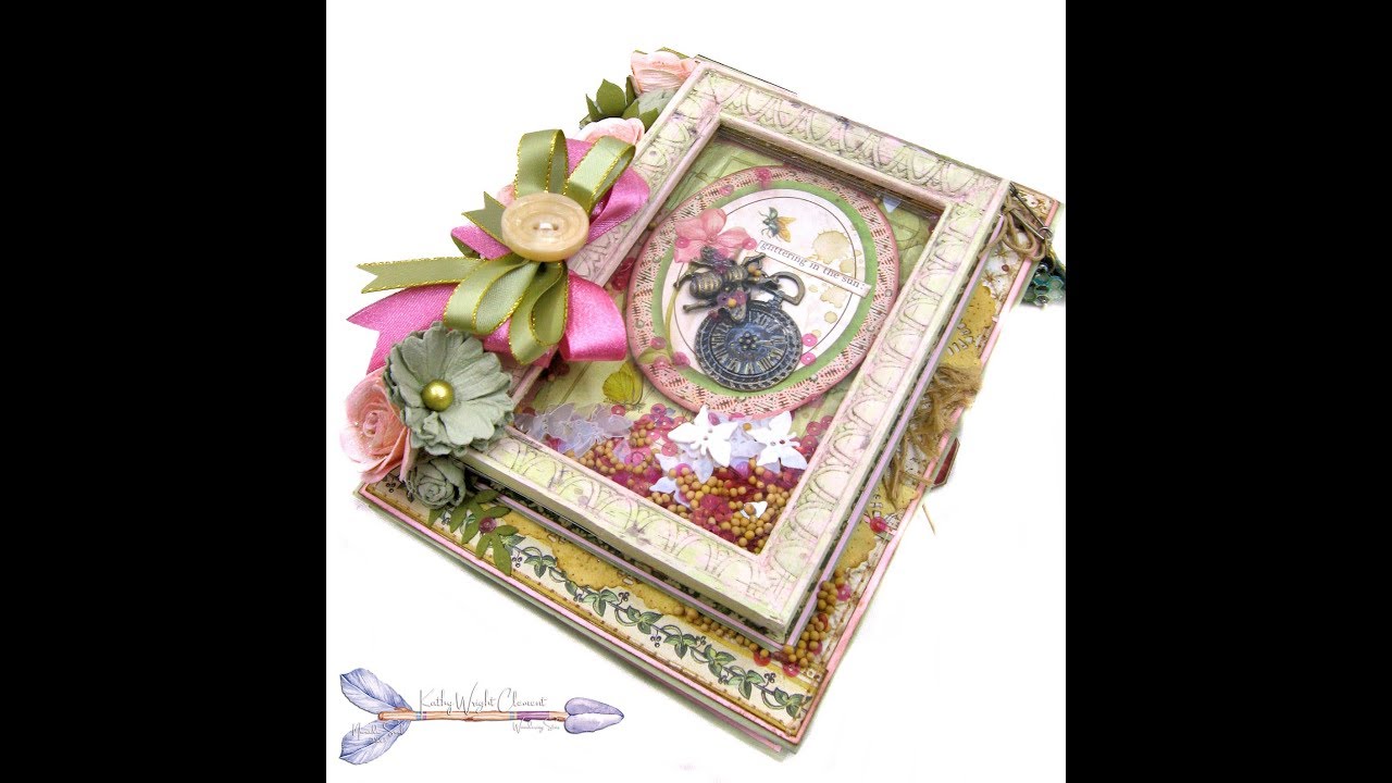 Stamperia Spring Botanic Interactive Shaker Folio Tutorial