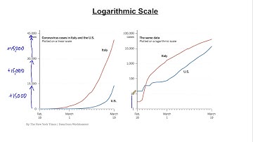 CoronaVirus Maths: Logarithmic Scale - What?