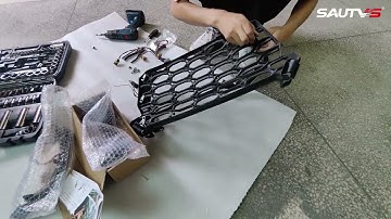 SAUTVS Installation of LED Accent Fang Lights with Turn Signals for Polaris RZR XP 1000 2024 2025+