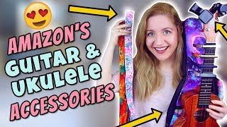 Amazon’s Ukulele & Guitar Accessories! (Capos, Tuners, Straps, Cases, Stands)