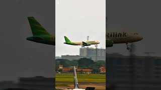Mulus Banget! Landing Citilink A320 PK-GLE di Jakarta ✈️