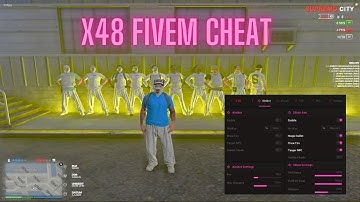 FiveM Free X48 Silent Aim PVP External Cheat Mod Menü (2025)
