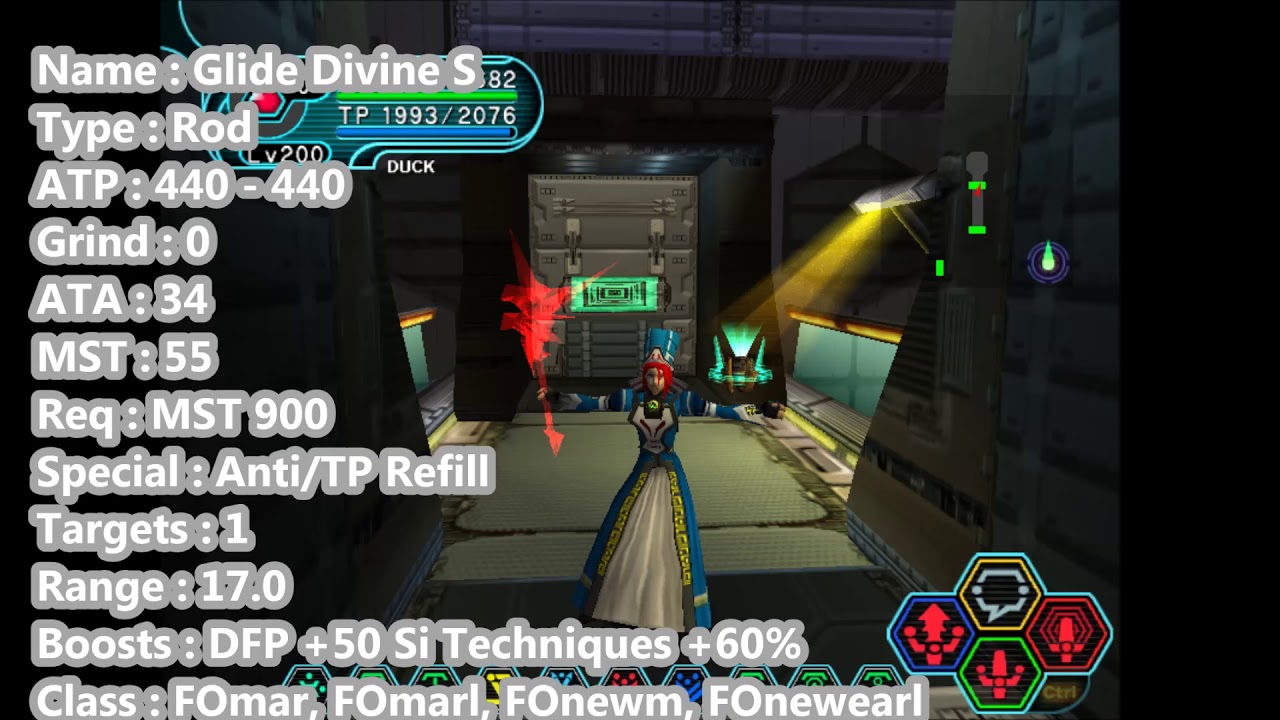 Destiny PSOBB Awesome New Gears