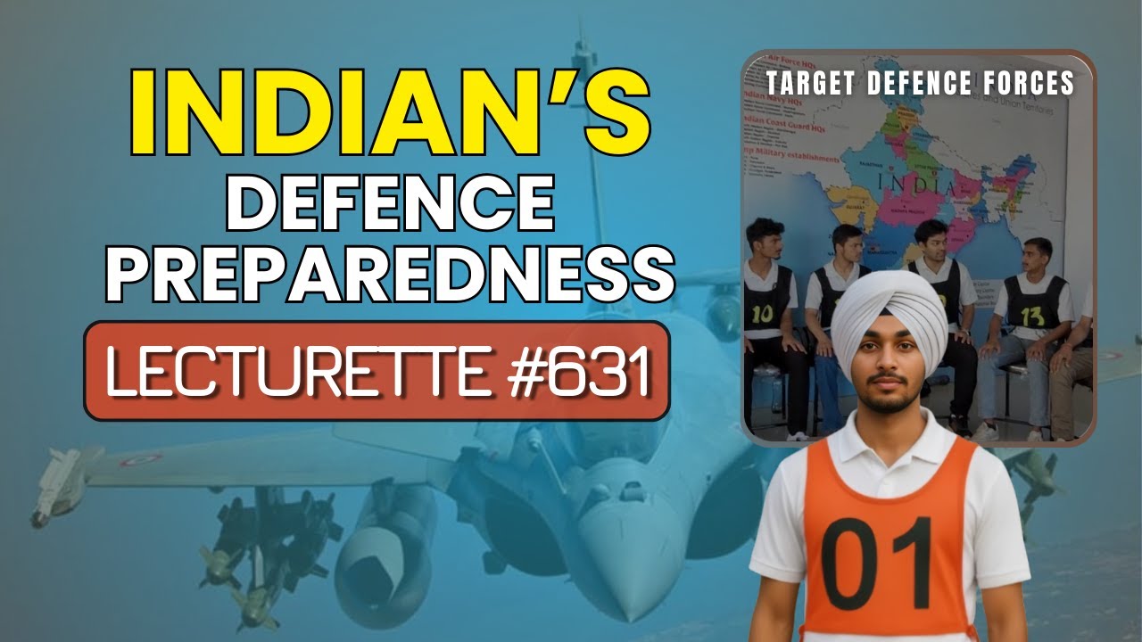 ЕЖЕДНЕВНАЯ ЛЕКЦИЯ ПО SSB – ГОТОВНОСТЬ ОБОРОНЫ ИНДИИ | Собеседование SSB 2026 | NDA CDS AFCAT 
